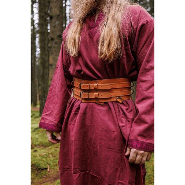 Halvor Viking Tunic - Red