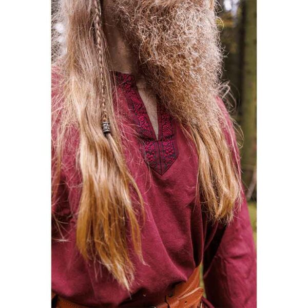 Halvor Viking Tunic - Red