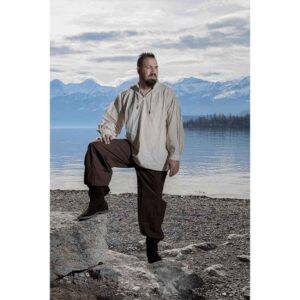 Gerold Medieval Trousers - Dark Brown