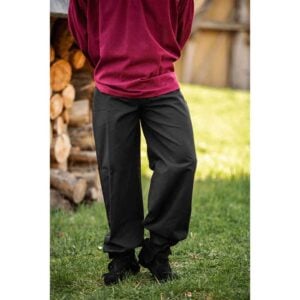 Gerold Medieval Trousers - Black