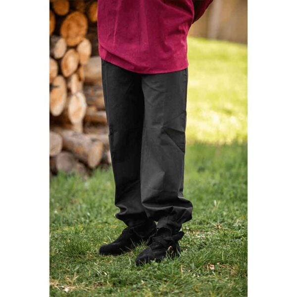 Gerold Medieval Trousers - Black