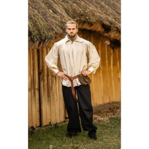 James Pirate Shirt - Natural