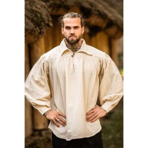 James Pirate Shirt - Natural