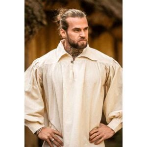 James Pirate Shirt - Natural