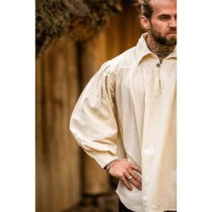 James Pirate Shirt - Natural