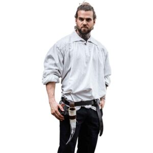 James Pirate Shirt - White