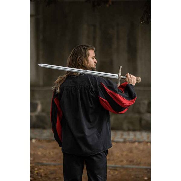 Albert Landsknecht Shirt - Black with Red