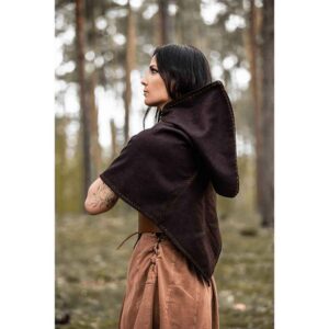 Halfdan Viking Hood - Brown