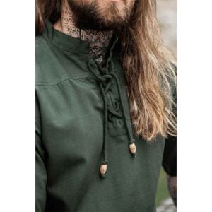 Eric Medieval Short Sleeve Shirt - Green