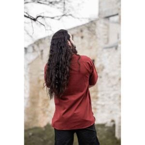 Eric Medieval Short Sleeve Shirt - Red