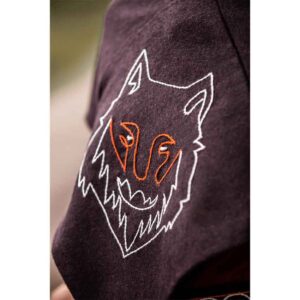 Halfdan Viking Wolf Hood - Brown