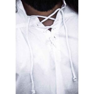 Ulrich Medieval Shirt - White