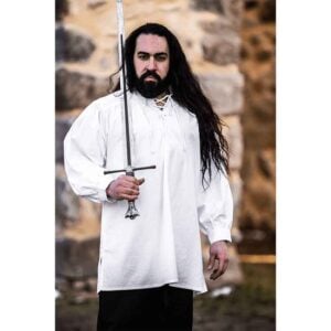 Ulrich Medieval Shirt - White