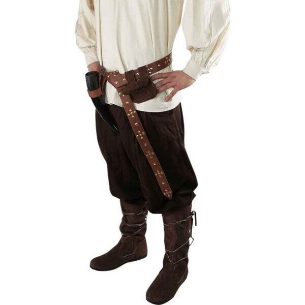 Eckart Medieval Trousers - Brown