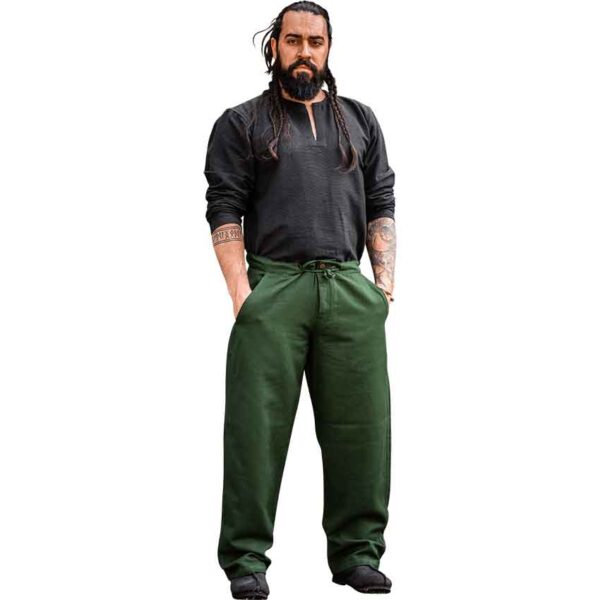Dirk Medieval Pants - Green