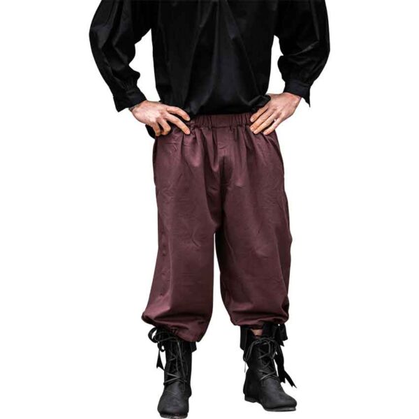 Vincent Medieval Breeches - Dark Brown