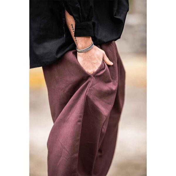 Vincent Medieval Breeches - Dark Brown