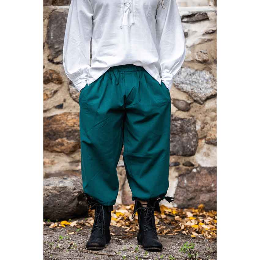 Vincent Medieval Breeches - Green
