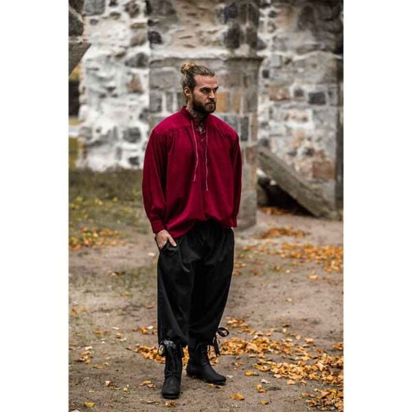 Vincent Medieval Breeches - Black