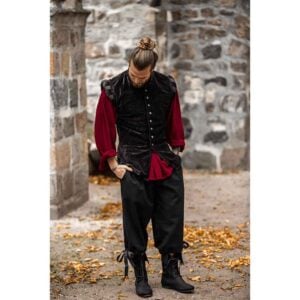 Vincent Medieval Breeches - Black