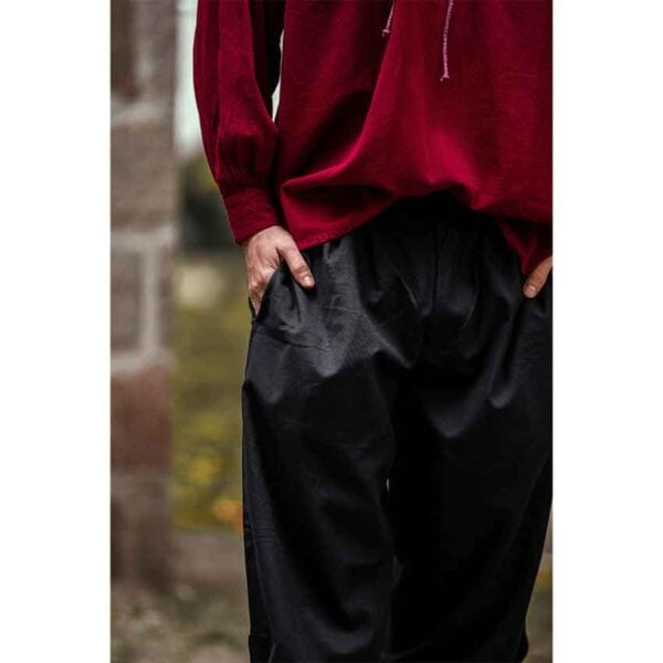 Vincent Medieval Breeches - Black