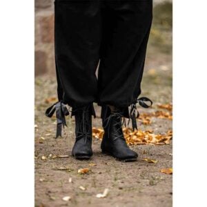 Vincent Medieval Breeches - Black