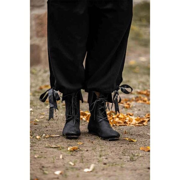 Vincent Medieval Breeches - Black