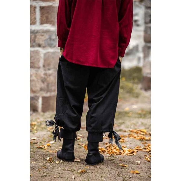 Vincent Medieval Breeches - Black