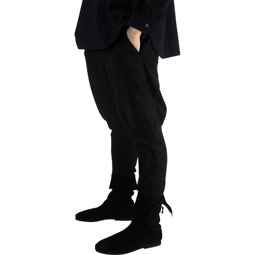 Magnus Viking Trousers - Black