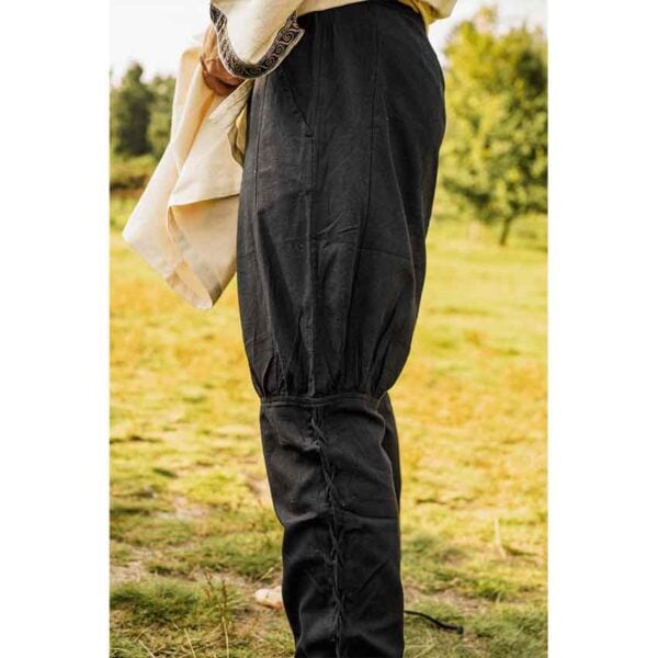 Magnus Viking Trousers - Black