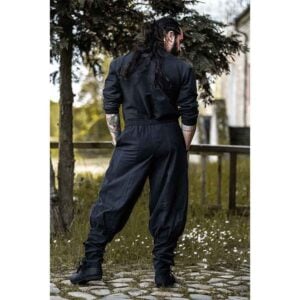 Tiago Medieval Trousers - Black