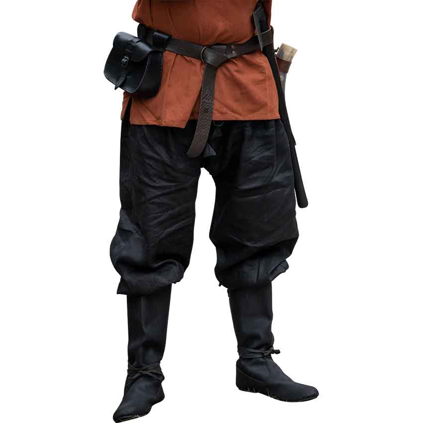 Norman Viking Rus Trousers - Black