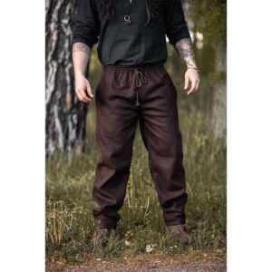 Harald Medieval Wool Pants - Brown