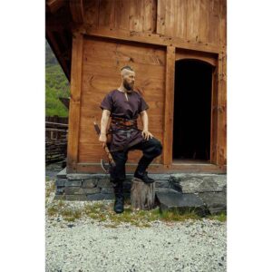 Wodan Linen Viking Breeches - Black
