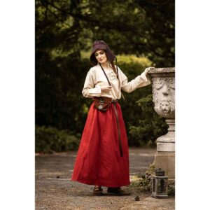 Dana Medieval Skirt - Red
