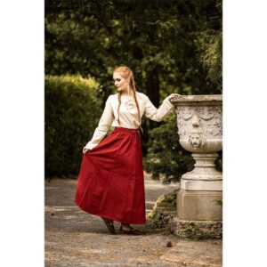 Dana Medieval Skirt - Red