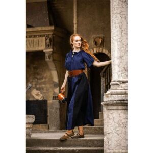 Dana Medieval Skirt - Black and Blue