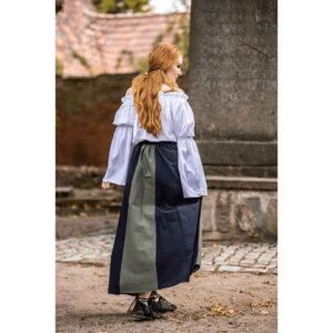 Dana Medieval Skirt - Black and Green