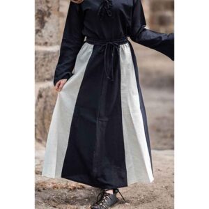 Dana Medieval Skirt - Black and Natural