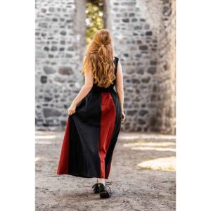 Dana Medieval Skirt - Black and Red