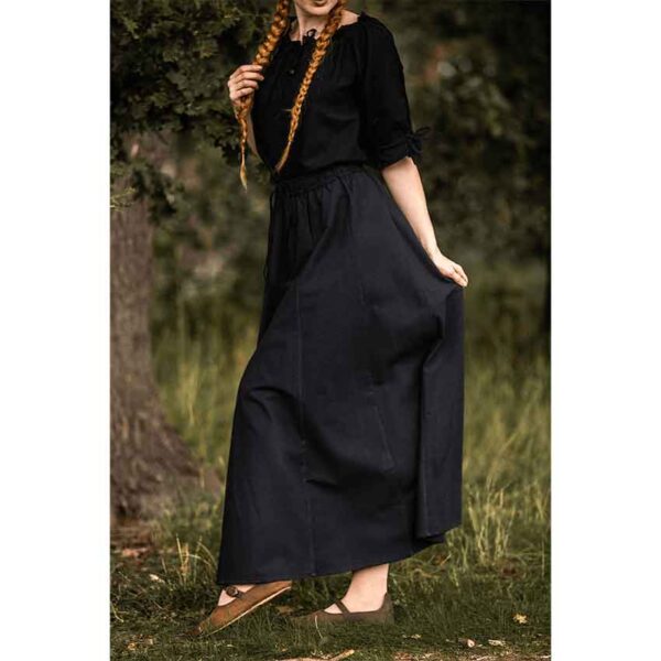 Dana Medieval Skirt - Black