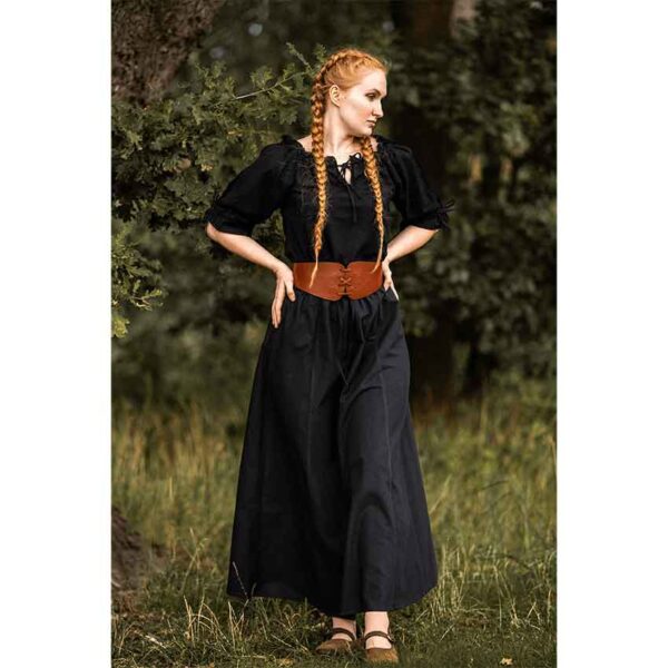 Dana Medieval Skirt - Black