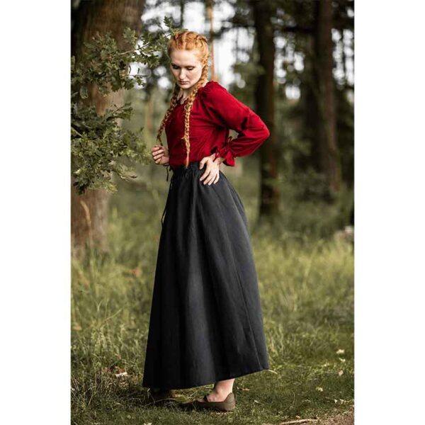 Dana Medieval Skirt - Black