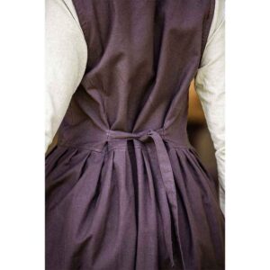Arlette Medieval Peasant Dress - Brown