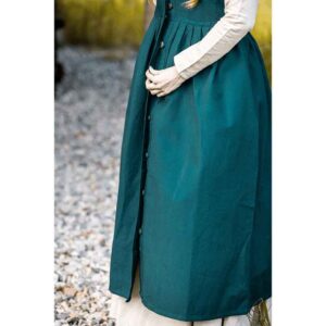 Arlette Medieval Peasant Dress - Green