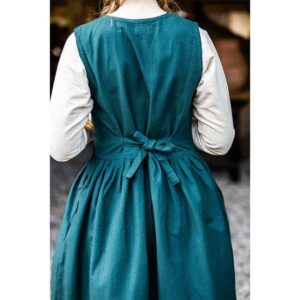 Arlette Medieval Peasant Dress - Green