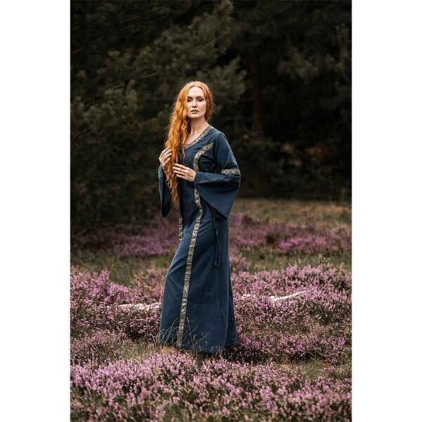 Angie Medieval Princess Dress - Blue