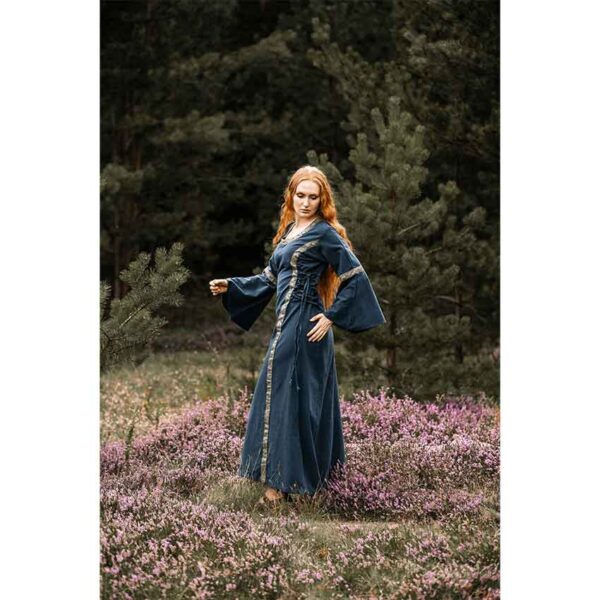 Angie Medieval Princess Dress - Blue