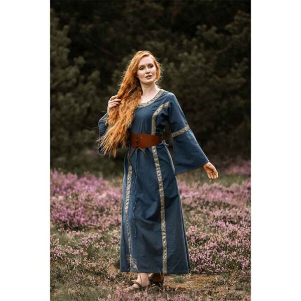 Angie Medieval Princess Dress - Blue