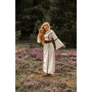 Angie Medieval Princess Dress - Natural